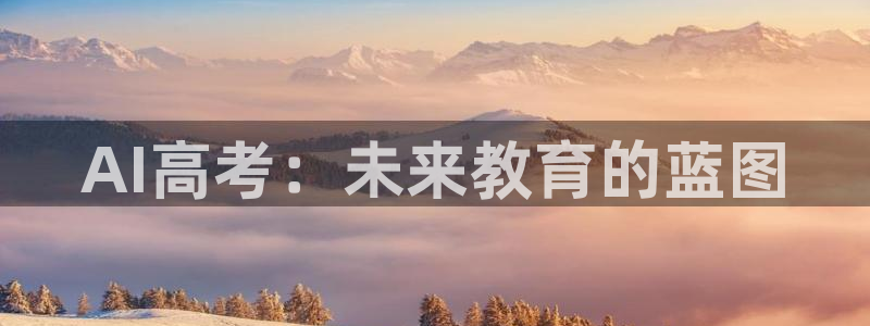 AI高考：未来教育的蓝图